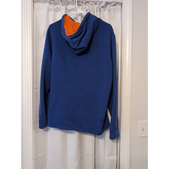 New York Mets Fanatics Royal Blue Full Zip Hoodie Sweatshirt‎ Jacket Medium - Picture 7 of 9